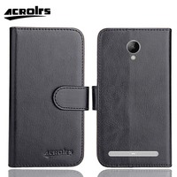 Lenovo Vibe C2 Power Case 6 Colors Flip Luxury Fashion Retro Soft Leather Exclusive Phone Protective Crazy Horse Cover