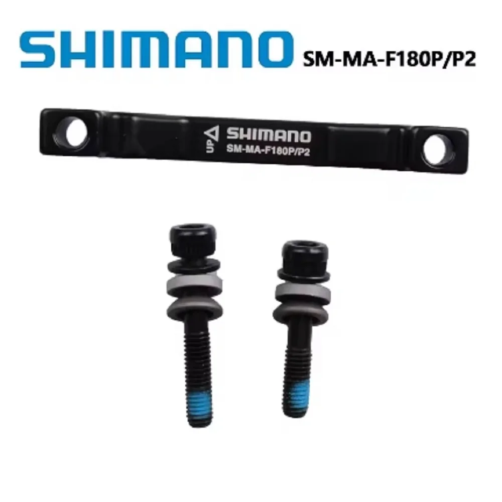 Shimano SM-MA-F180P/P2 адаптер суппорта дискового тормоза велосипеда для переднего 180 мм 203 мм велосипедный оригинальный адаптер Shimano диска