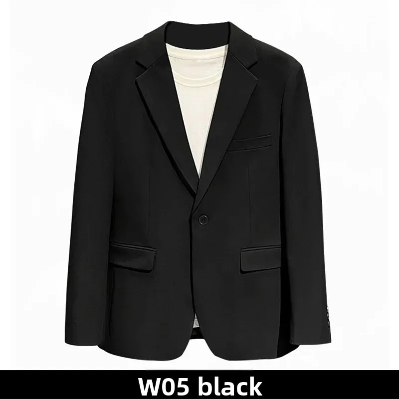 Ensemble de costume décontracté pour homme, coupe ajustée, style britannique, sans repassage, petite