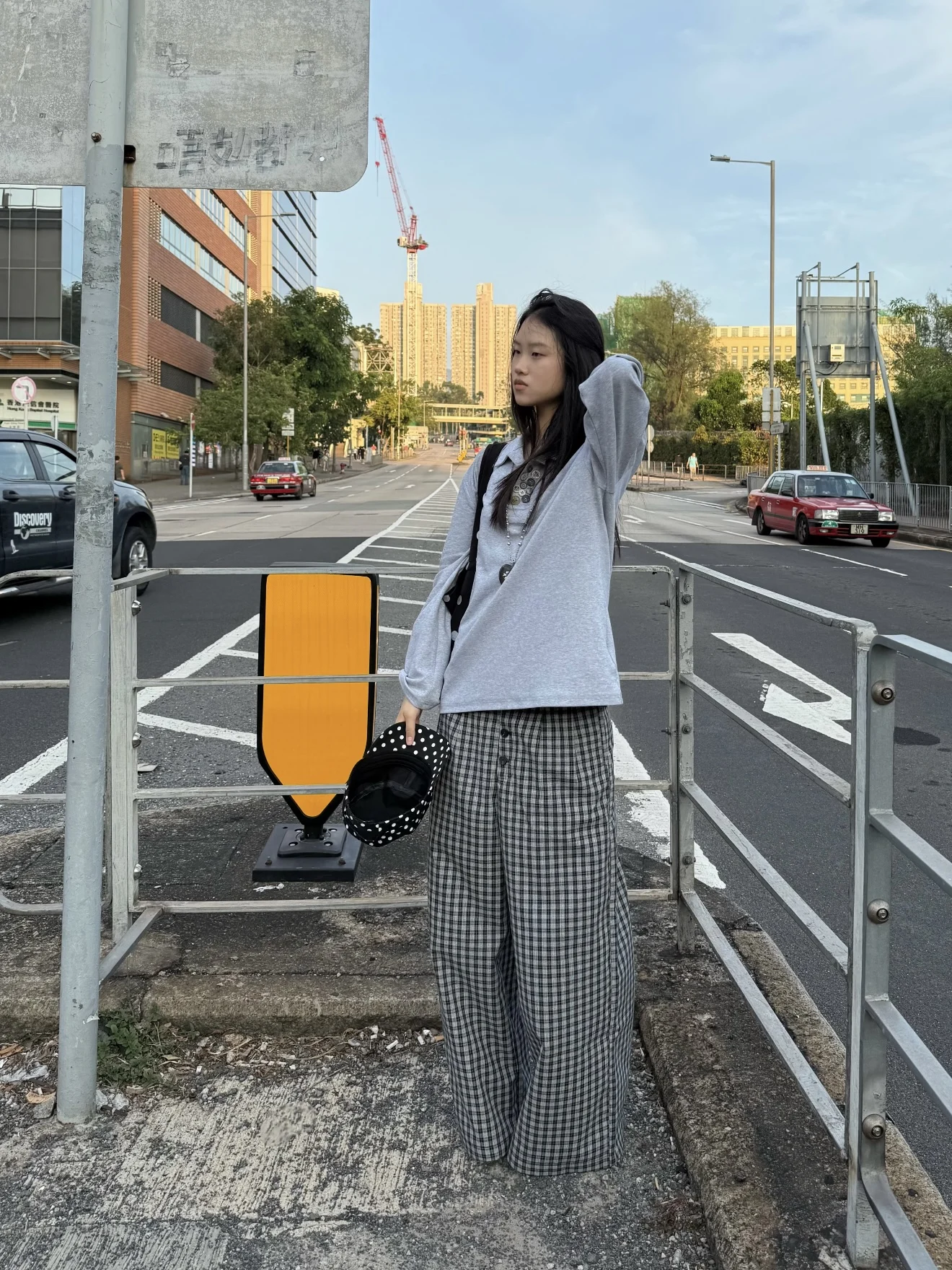 

Американские ретро-брюки унисекс в стиле колор-блок, свободные повседневные брюки А-силуэта с широкими штанинами, с высокой талией, прямые, для города