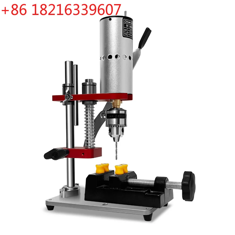 YAO Household Micro Variable Speed DC Metal Jade Polishing Drilling Small Table Drill Precision Electric Drill