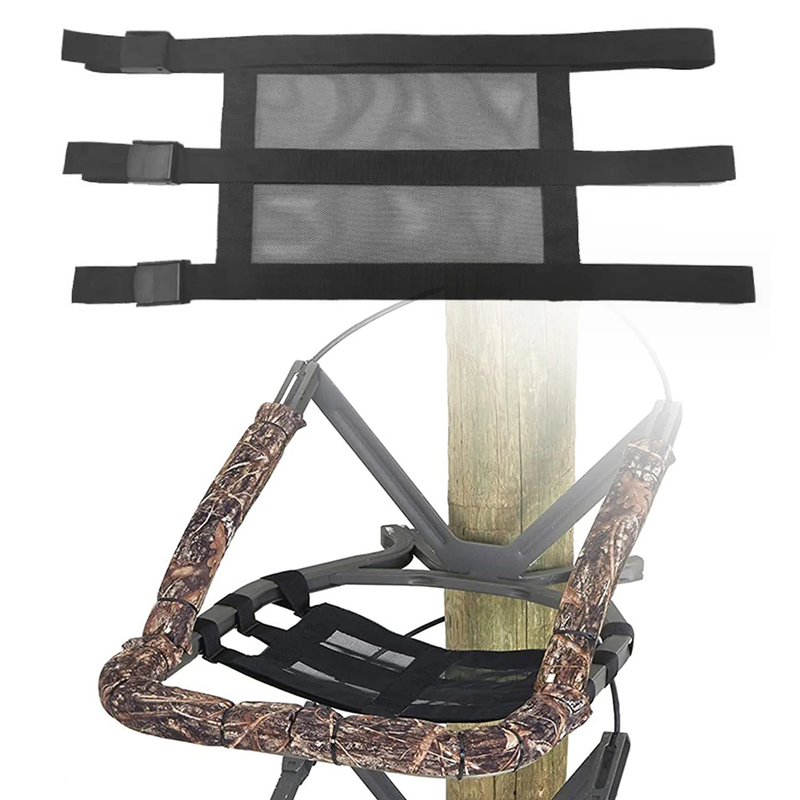 

Nylon Treestand Seat For Hunting Climbing Kit Parts Replacement Stand 40 * 30cm Accessories Nylon New Practical