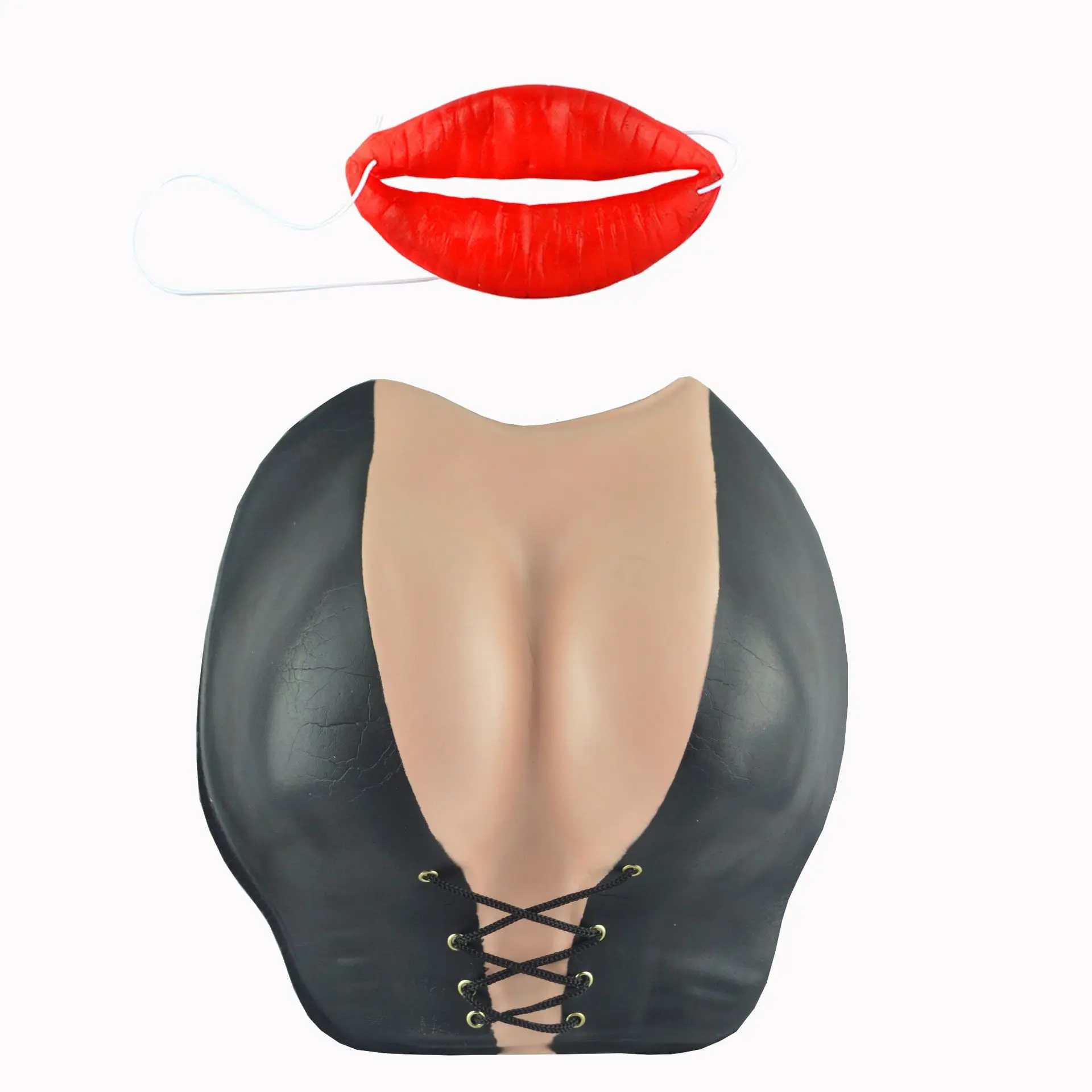 Funny Prank Toys Fake Belly Chest Muscles Breasts Belly Party April Fools' Day Halloween Props