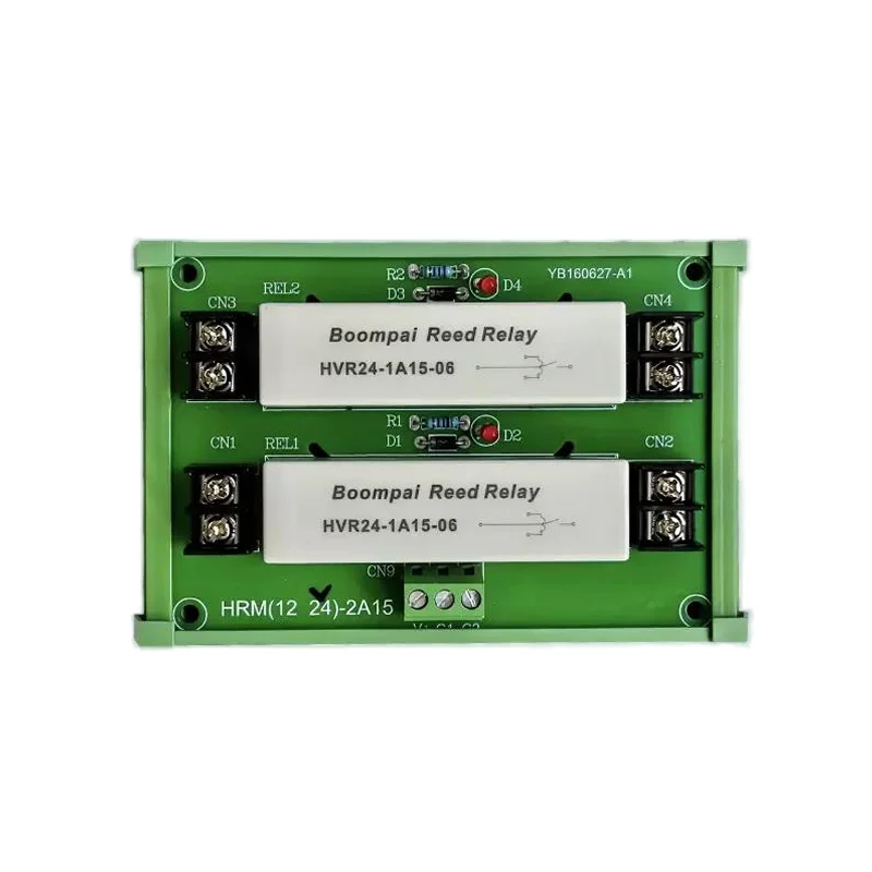 High Voltage Conversion Board, Reed Relay Module HRM-2A15 5V/12/24V Full PCB Pin Type