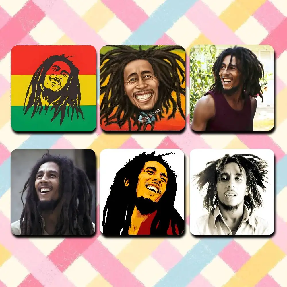 

N-Natty D-Dread Rock Cute Cartoon Anime Refrigerator Magnets Soft Magnetic Heat Transfer Refrigerator Magnets Gift