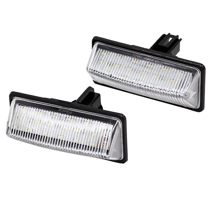 Car LED License Plate Number Light For Nissan TEANA TIDDA Altima SENTRA SUNNY Built-in Canbus controller