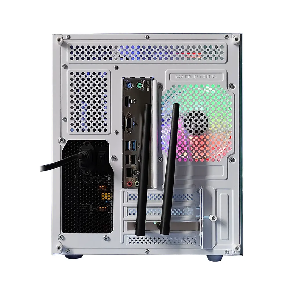 رائجة البيع Skytech Prism Ii Gaming الكل في واحد جهاز كمبيوتر مكتبي Amd 5600g 15gb ذاكرة 512gb Ssd الكل في واحد كمبيوتر مكتبي للألعاب
