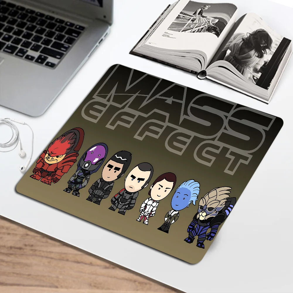 Mass Effect Gamer Mousepad Anti-Slip Gaming Mouse Pad Gamer Desk Mat Keyboard Pad Decoration Mause Pad Office Desk Accessories