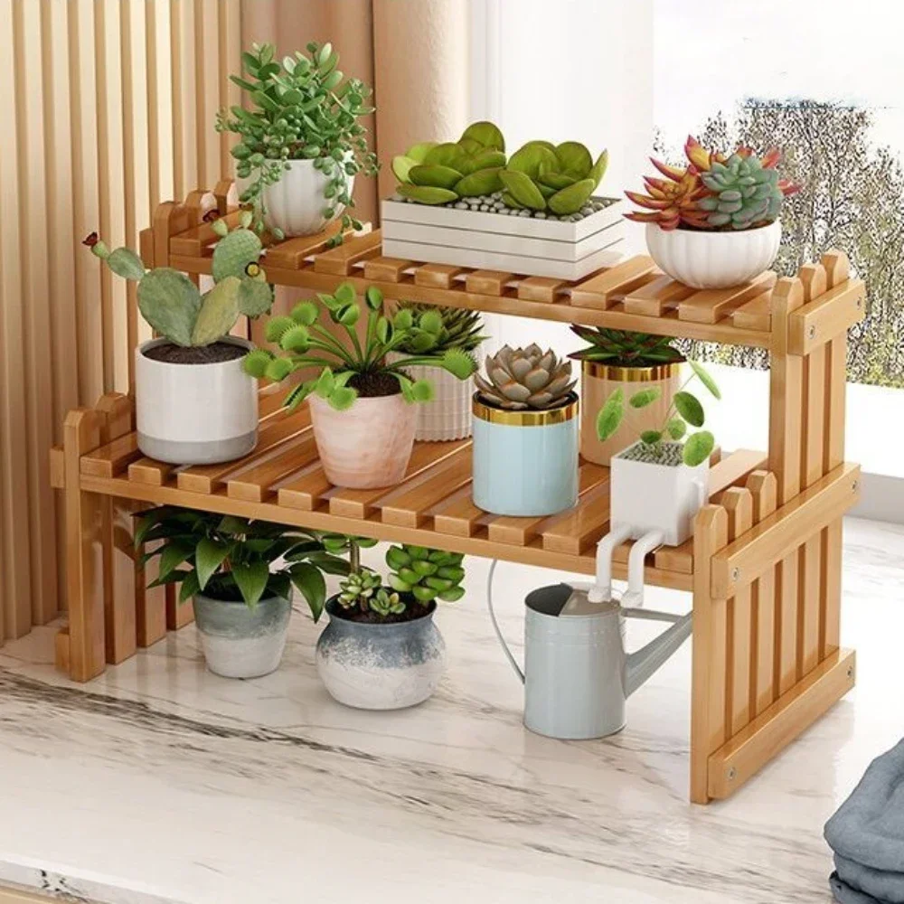 Indoor Mini Blumen regal Fensterbank Holzig keit Blumen regal Büro Einfachheit dauerhafte