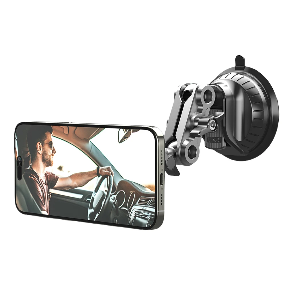 

Magnetic Car Phone Holder 360 Rotation Vacuum Suction Cup Phone Stand Cell Phone Holder Car Accessories
