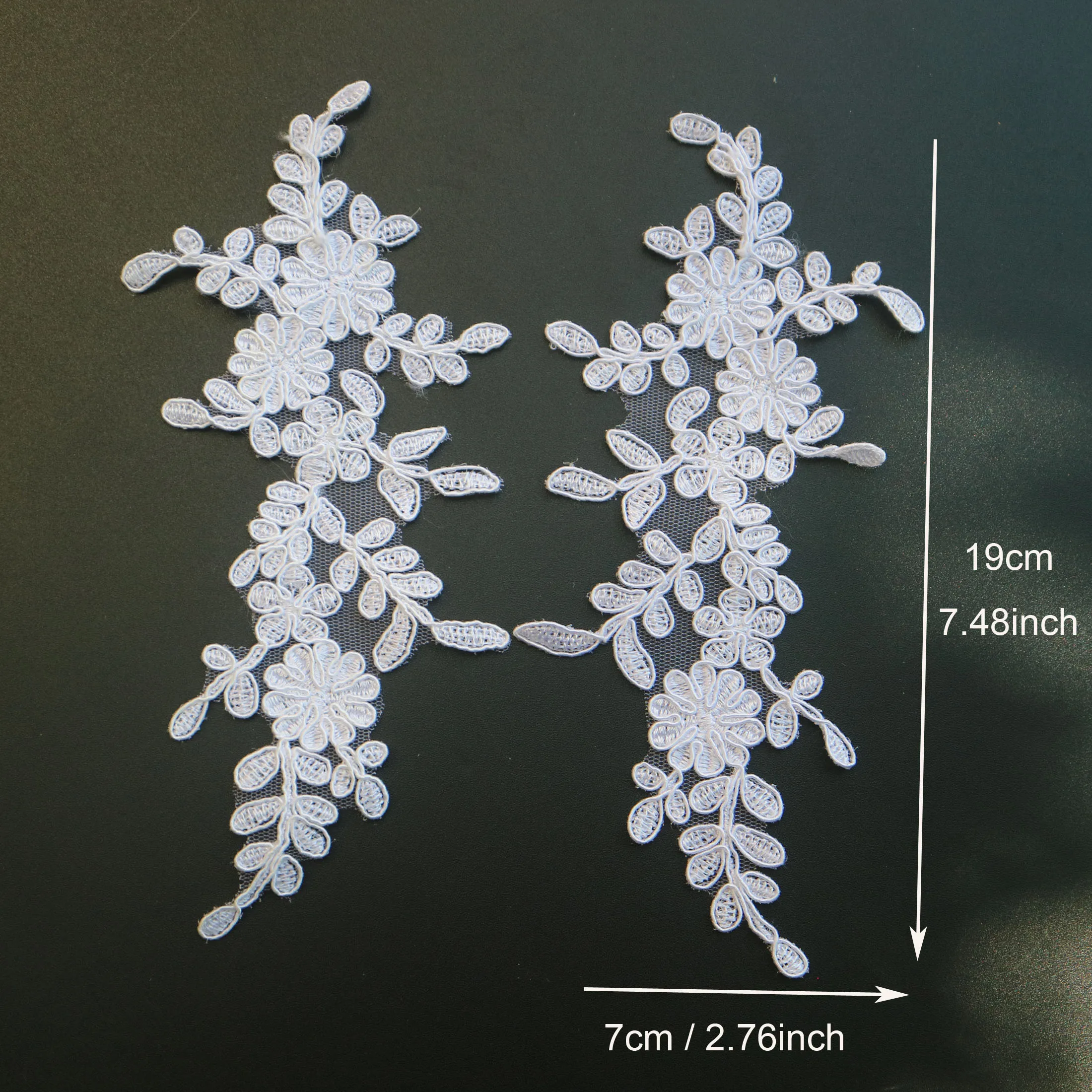 2Pc/Pair White Flow… - image