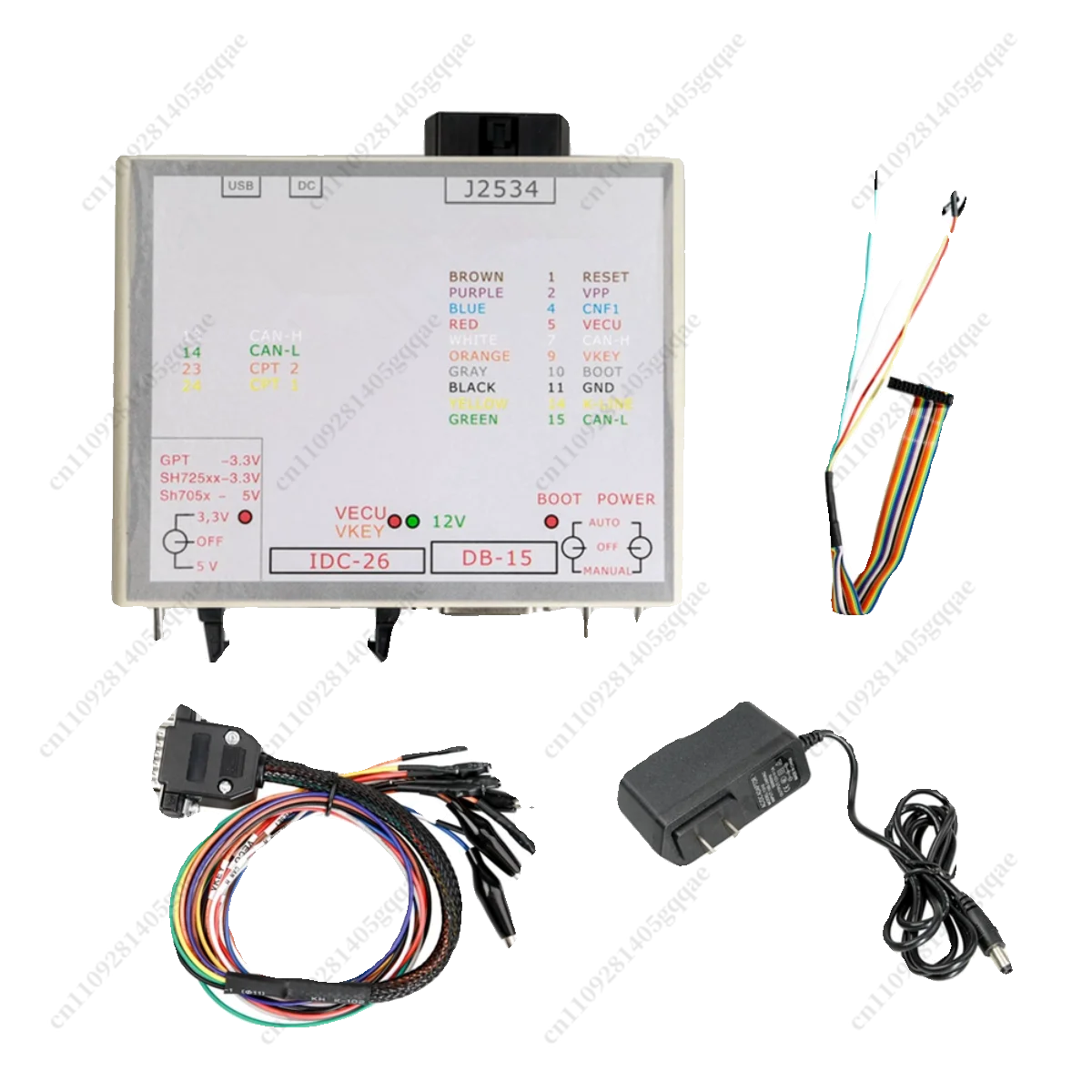 pcmflash-ktm-jtag-用パワーボックスに適用可能-日立-j2534-プロトコル転送ボックス用