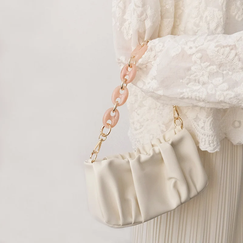 Neue Mode Damenhandtaschen-Accessoire Abnehmbare Ersatzteile Kette Candy Candy Riemen Damenhandtasche Metall-Schultergriff-Kette – Detail 38