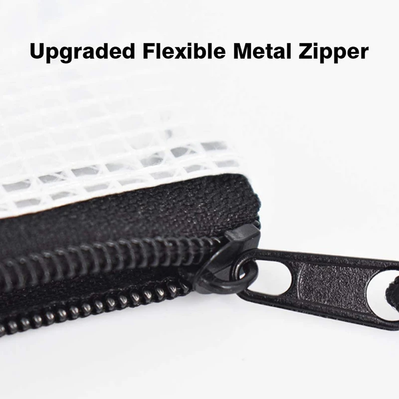 90 шт./упаковка, сетчатые мешочки на молнии А5, мешочки для файлов на молнии, сумки для хранения настольных игр, школьные офисные принадлежности и дорожные принадлежности