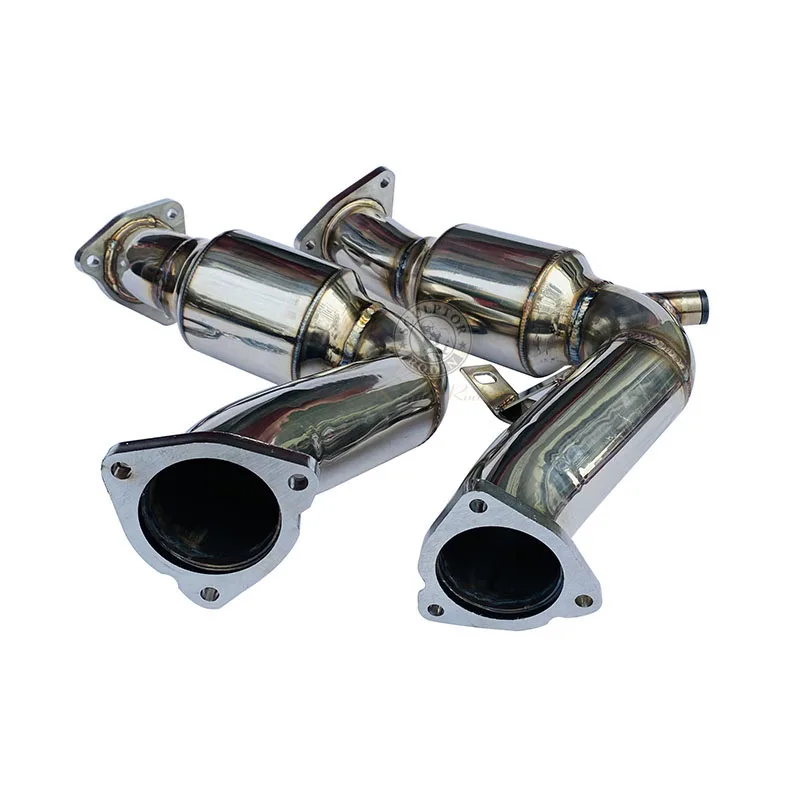 Turbo Catless Downpipe Exhaust For S4 S5 A7 A8 B8 Q5 SQ5 3.0 TFSI V6 . B8 S4 and S5 3.0T engines A4 S4 B8 B8.5 3.0 TFSI D4