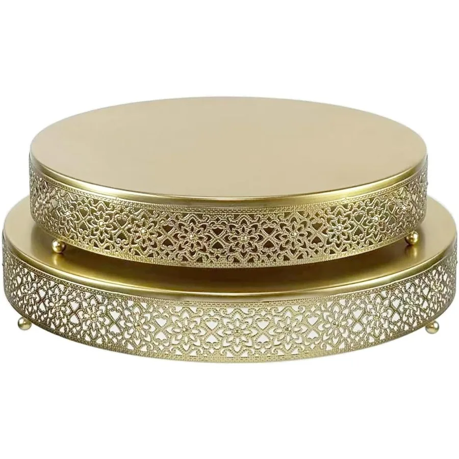 

2 шт. металлическая подставка для торта 14 "16" большая круглая подставка для кексов и десертов, держатель для торта, декор для свадьбы, вечеринки, дня рождения, детской обуви