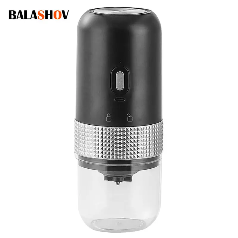 Electric Coffee Grinder USB Charge  Grinding Core Home Coffee Beans Pulverizer Grinder Kitchen Tool Coffee Accessories