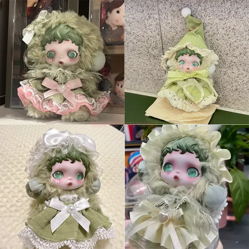 Cute Doll Clothes For Skullpanda V1 V2 Diy Doll Clothing Set Handmade Princess Dress Replacement Costume Vinyl Dolls Accessories