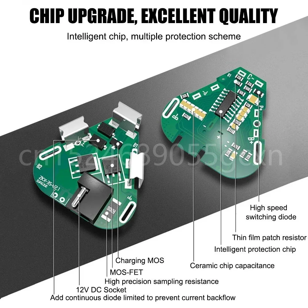 Bateria de lítio recarregável doméstica 12v pode ser usada como ferramentas elétricas chave de fenda elétrica furadeira elétrica bateria de íon-lítio