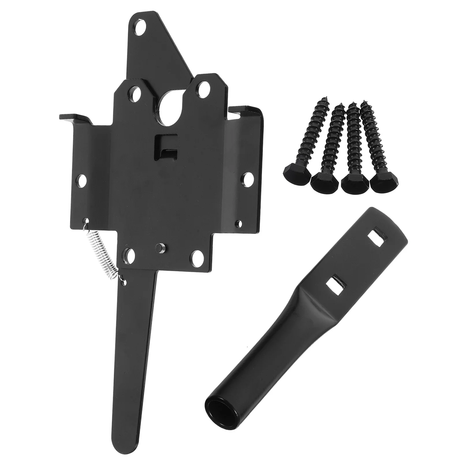 1 zestaw wytrzymałych zawiasów do bram ogrodowych do drewnianych ogrodzeń, zewnętrzne zamki zabezpieczające, zatrzaski do ogrodzeń, okucia do bram na farmę i basen.