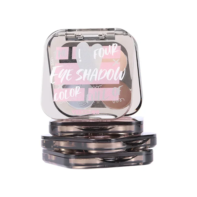 VEECCI グリッターアイシャドウパレット パールアイシャドウパレット ヌード 長持ち 韓国風 魅力的な目元メイクアップパレット コスメ