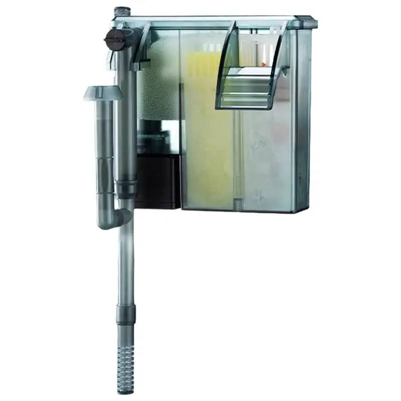 

ABZV-Fishbowl External Filters Aquarium Outside Tank Hanging Filter Fish Aquarium Silent Oil Removal Accessories