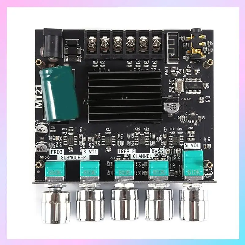 

AB25-Amplifier Board 50W X 2+100W Power Audio Stereo Amplifier Board Bass AMP AUX Subwoofer Power Audio Stereo Bass AMP Withaux