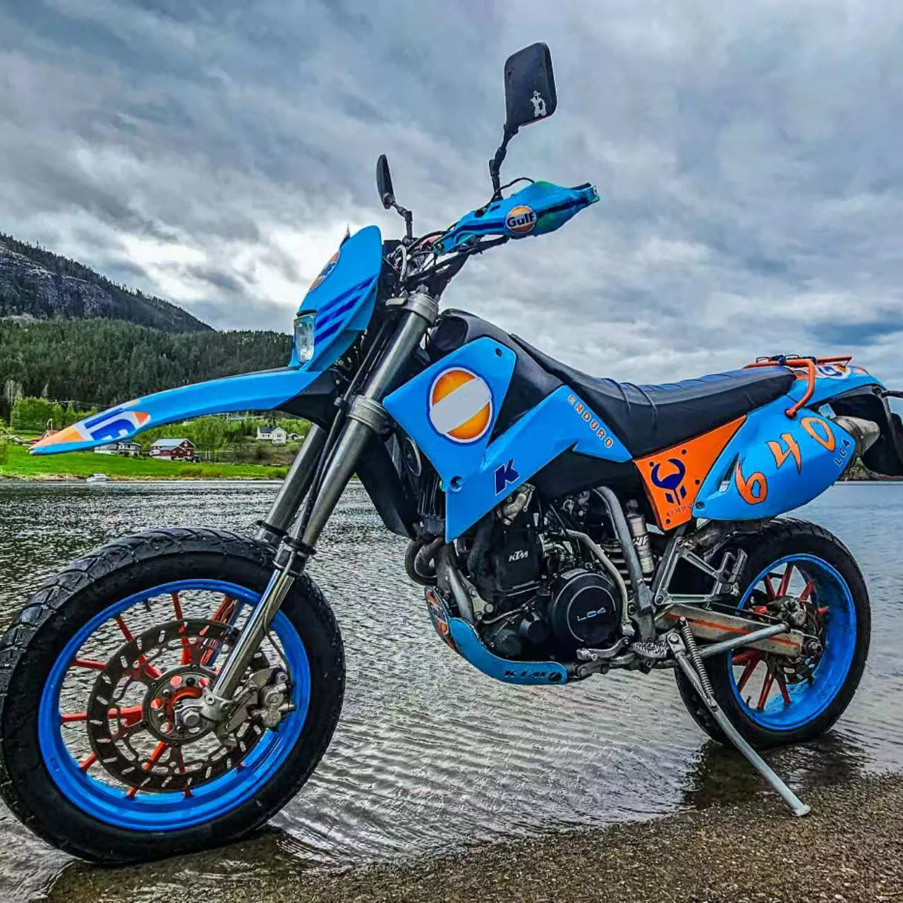 Graphics Decal Sticker For KTM 640 Riders Group ( LC4 SMC supermoto Adventure Enduro) Special Custom Delivery