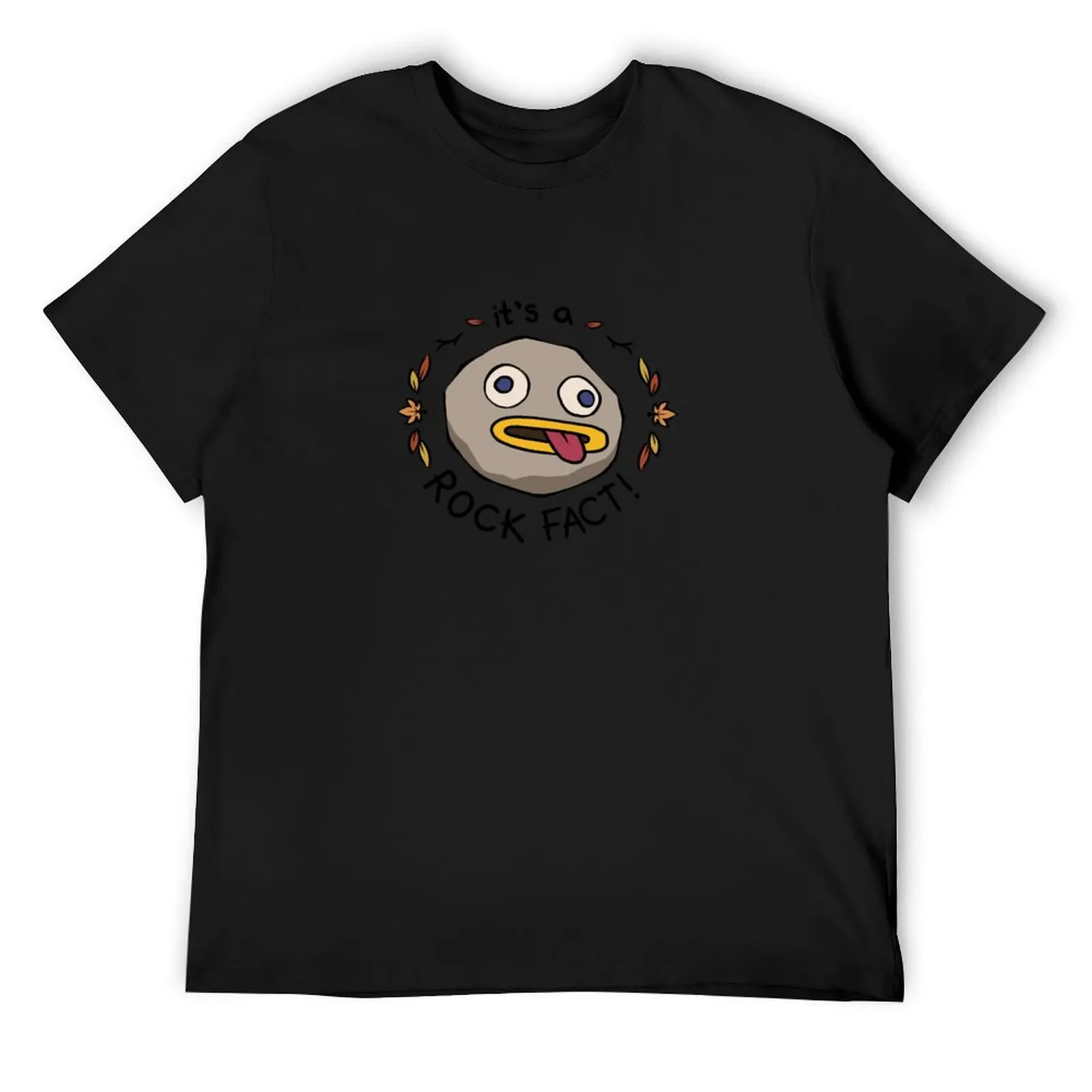 

Rock Fact! T-Shirt boys animal print customizeds summer shirt t shirts for men