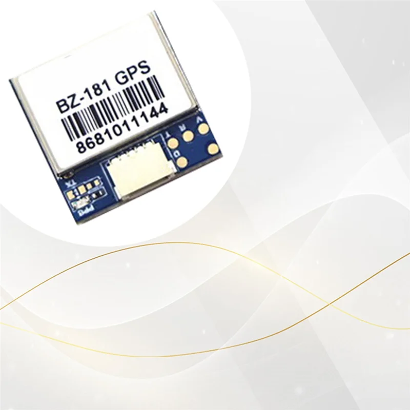 BZGNSS BZ-181 GPS Module Dual Protocol For FPV Flight Control Fixed-Wing Out Of Control Return Rescue Drone Parts