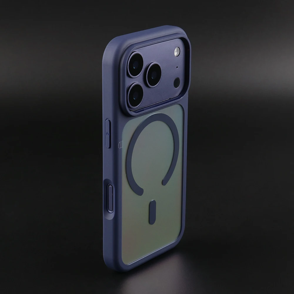 UGOjP Case For iPhone 17 Pro Transparent Magnetic Case MagSafe For Wireless Charger Phone Case Men Women Clear Protective Cover - náhled 5