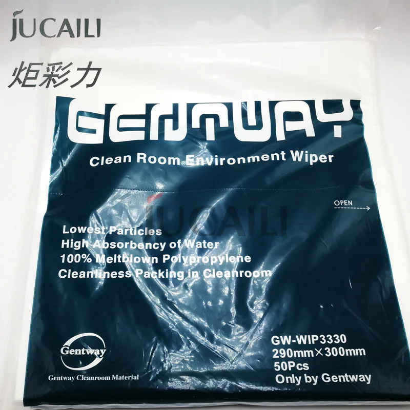 JCL Print Head Cleaning Non Dust Cloth Dust Free Paper Cleanroom Wiper for Mimaki Roland Printer Tissue Stencil