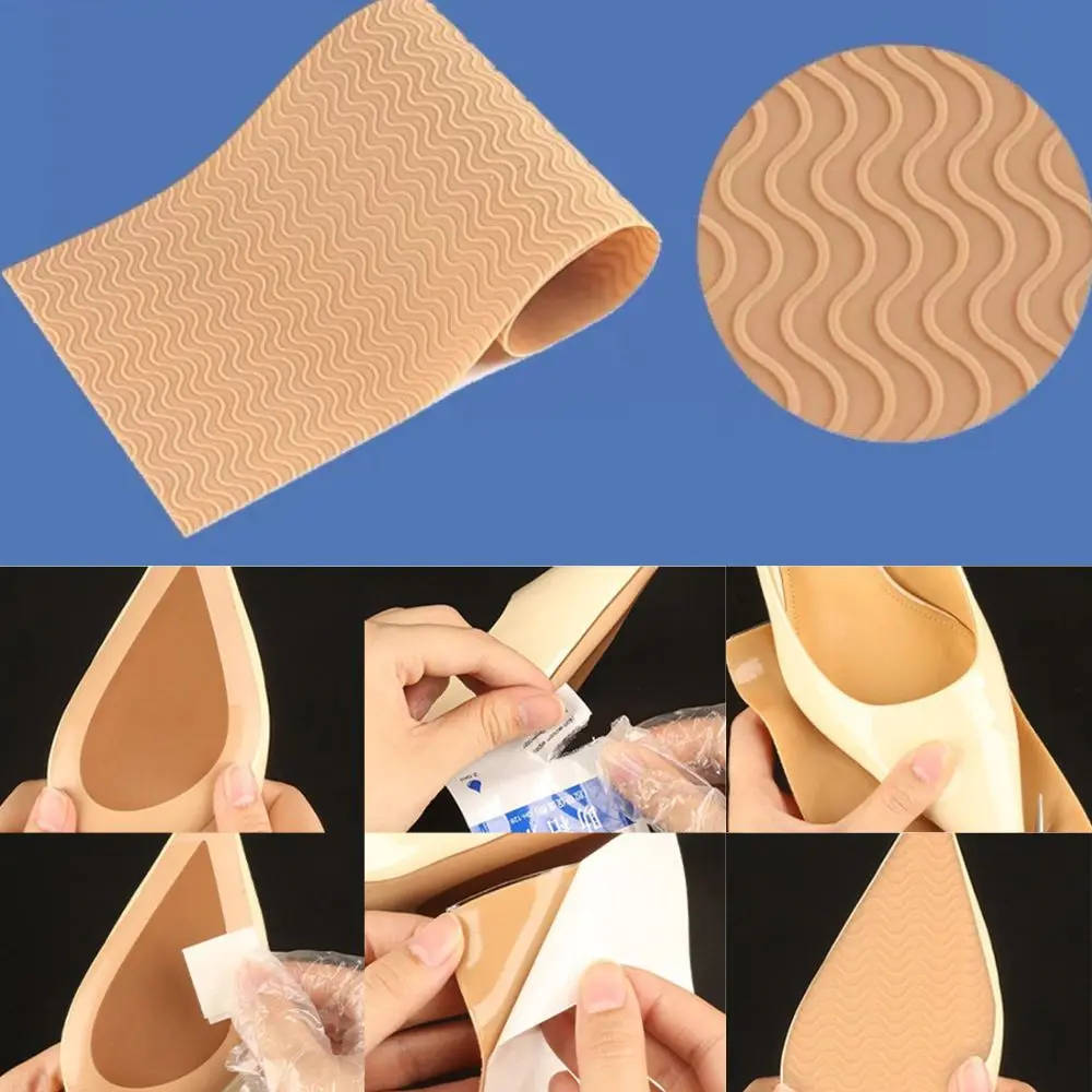 

Self-Adhesive Stickers Patches For High Heels Soles Wear-resistant DIY Soles Outsole Anti-slip Rubber Sole Protector Shoe Repair