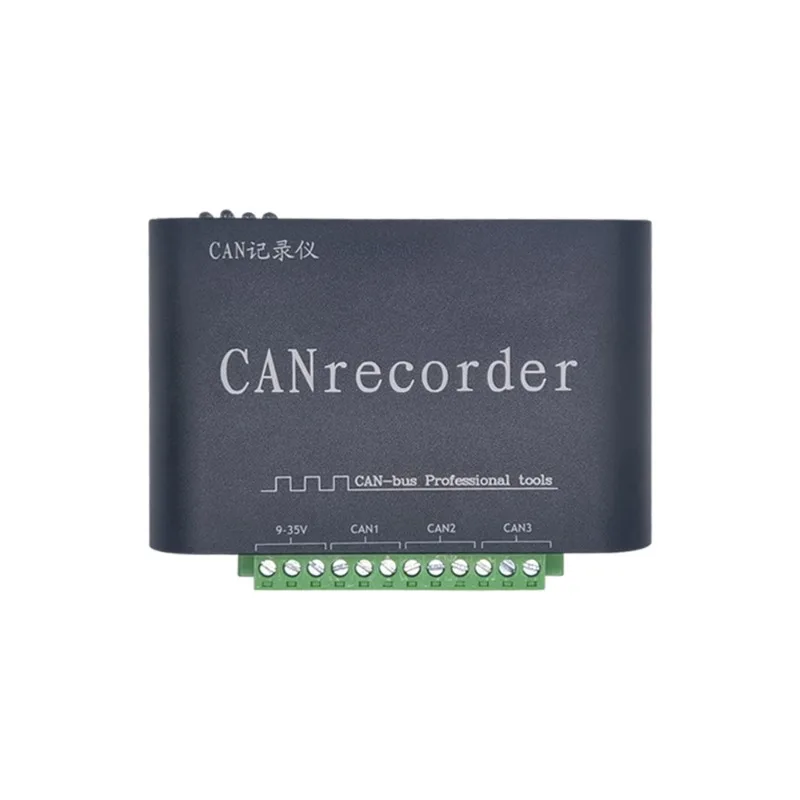 CAN Bus Data Recorder Offline Recording and Playback Off-line Playback Relay Battery-powered SD Card Storage