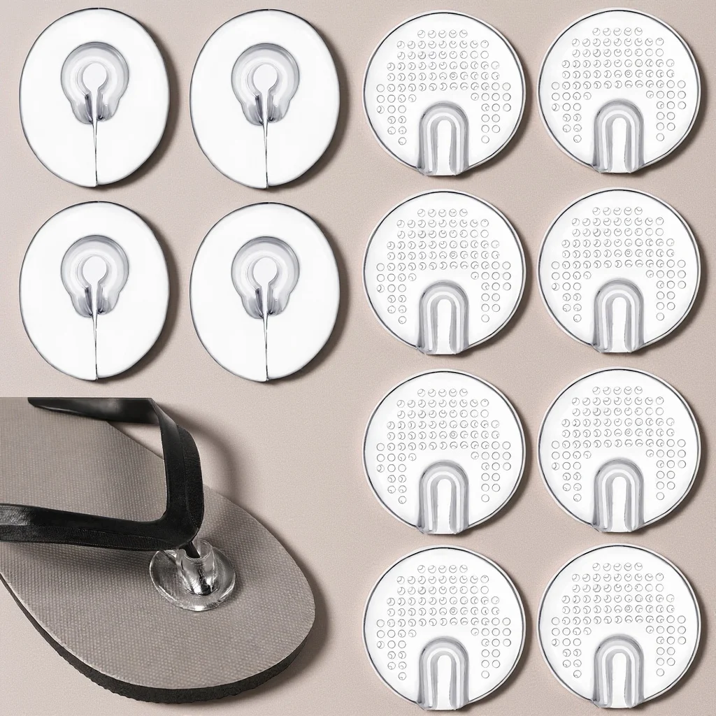 

Transparent Nonslip Forefoot Pads Gel Cushions For Flip-Flops Sandals Toe Protectors Silicone Anti-Slip Foot Grip Pads