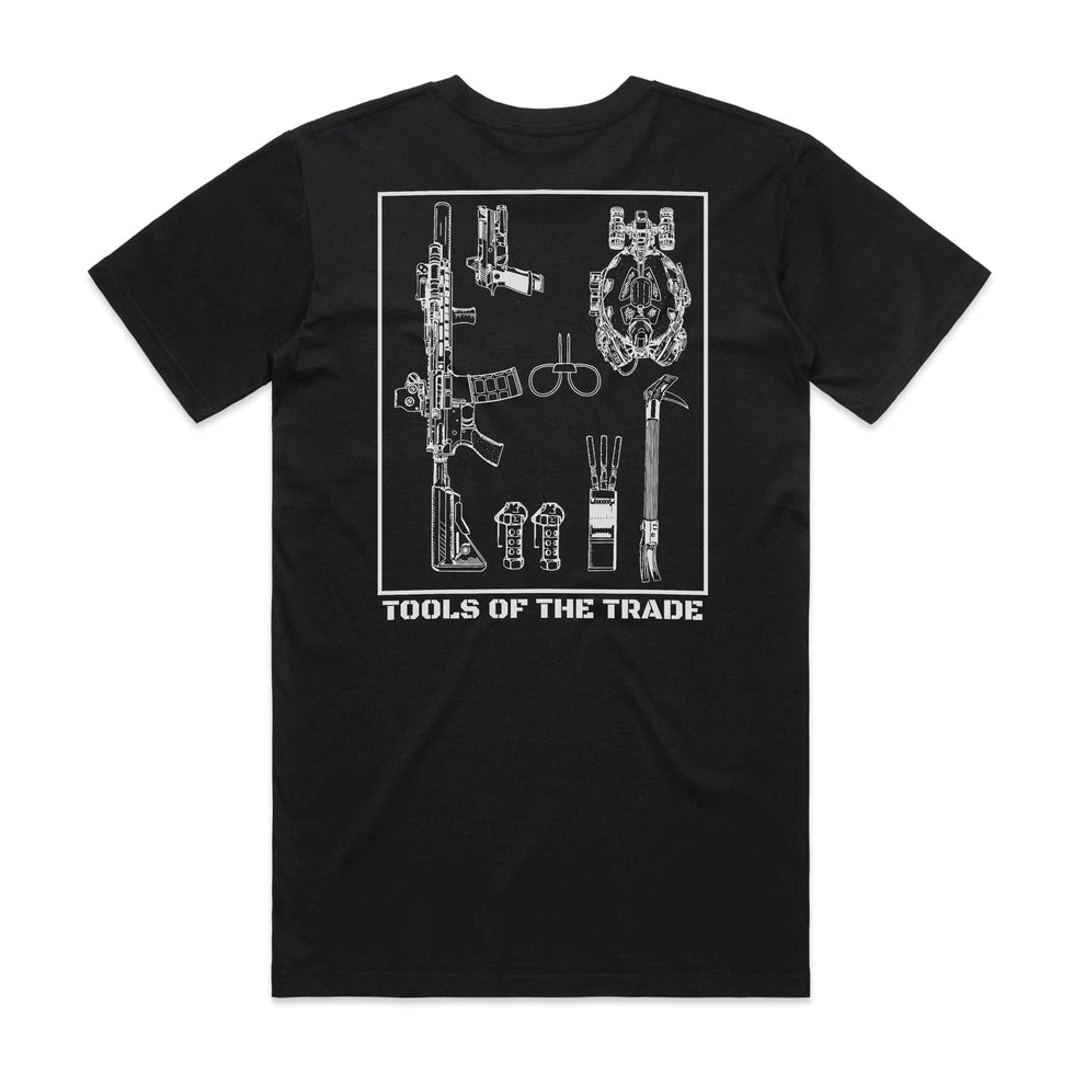 2026 Tools of The Trade Tee Tactics Graphic Cotton Tees Printing High-end Luxury Unisex Style Both of Men and Women