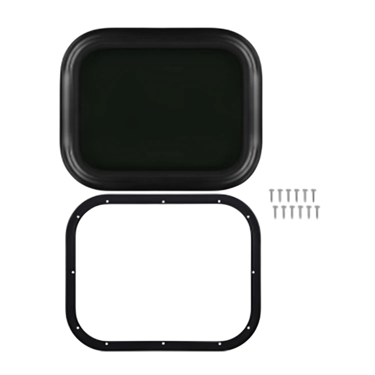 

Caravan RV Motorhome 4mm Tempered Glass Aluminum Alloy Profile Fixed Window Custom Sizes