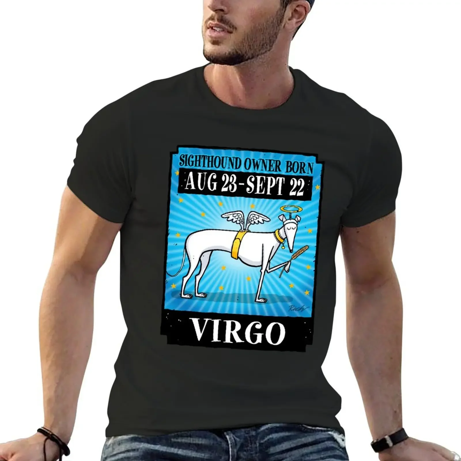 

Virgo Hound T-Shirt vintage clothes vintage anime shirt aesthetic clothes shirts graphic tees t shirts for men graphic