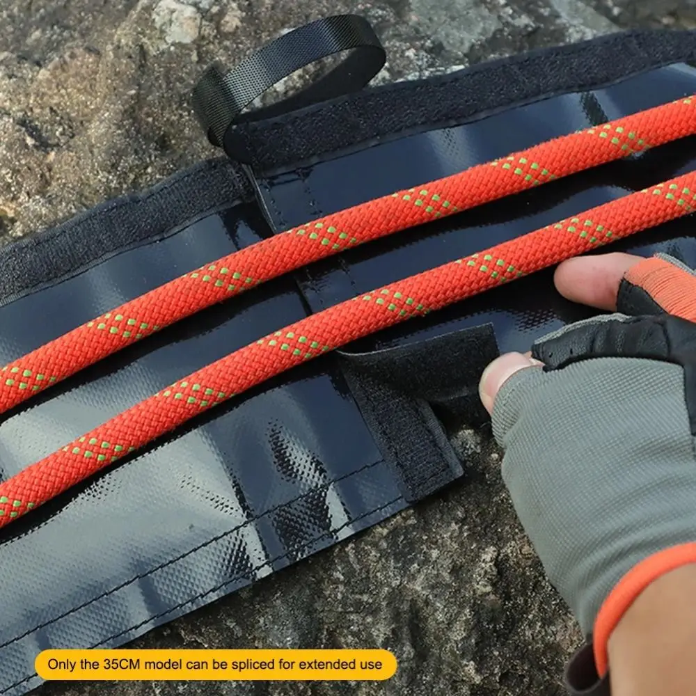 Rock Climbing Climbing Rope Protective Cover 35/50cm Lightweight Rope Protective Sleeve PVC Extendable Arborist Rope Protector