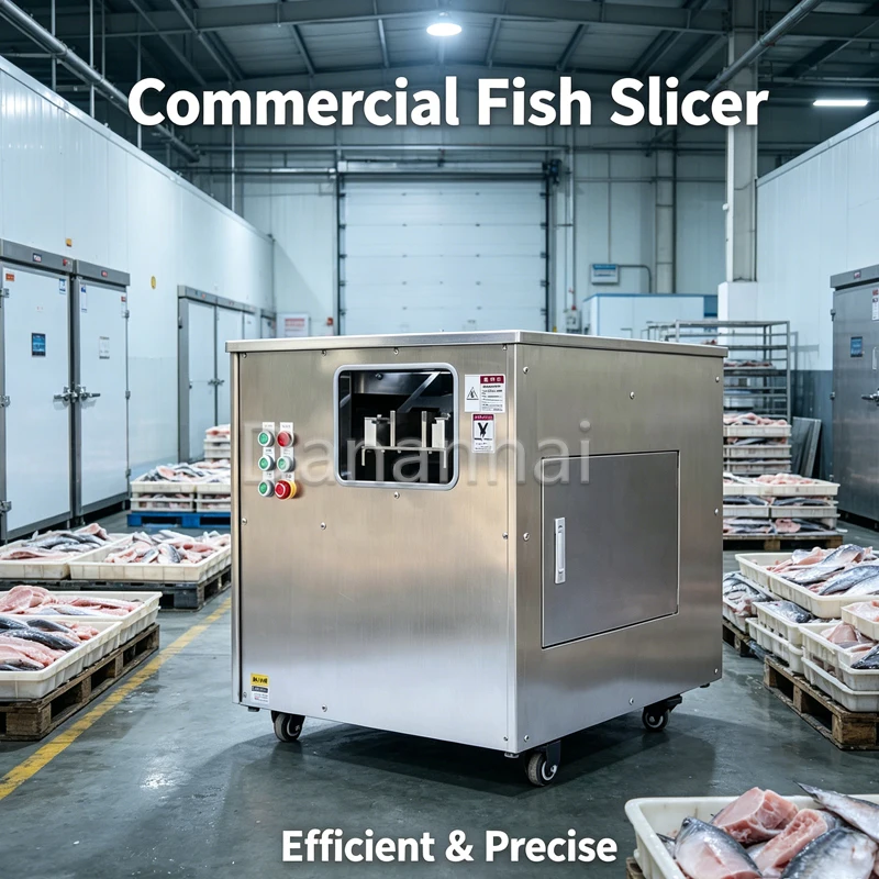 Multifunctional Electric Fish Slicer - Fast Salmon Cutting Machine Kitchen Appliance for Easy Fish Preparation
