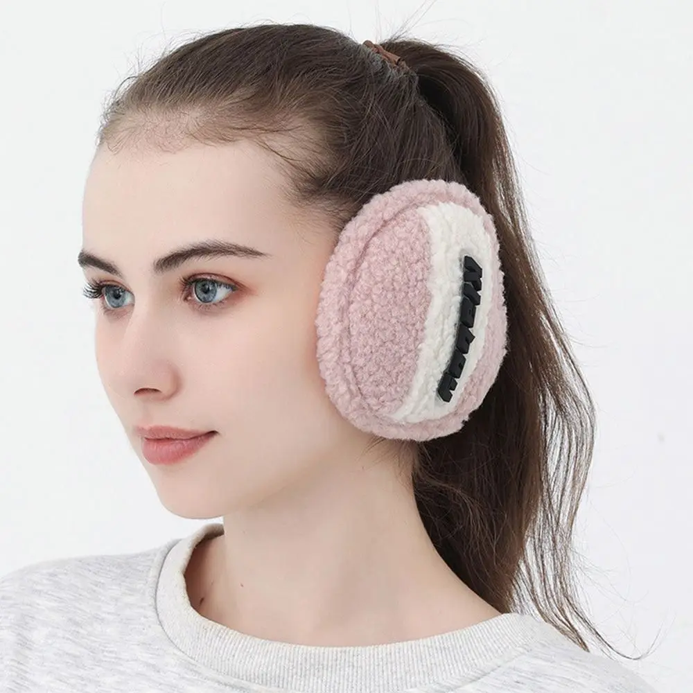 Unisex Warm Fleece Earmuffs Soft Furry Ear Warm Protector in Cold Weather Winter Outdoor Ear Warmer Adjustable Wrap Ear Muffs