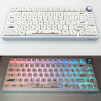 Daydream Theme Keycaps 121 Keys XDA Profile Thermal sublimation PBT for MX Switches mechanical keyboard