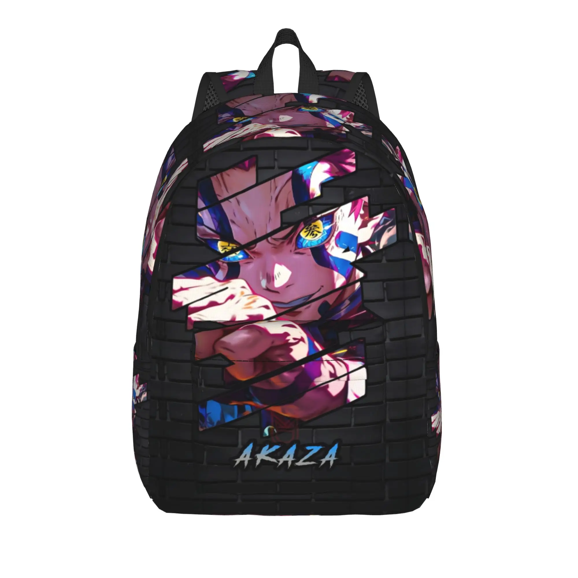 

Fashion Demon Slayer Backpack shounen manga Mochilas Casual Camping Large Capacity Rucksack