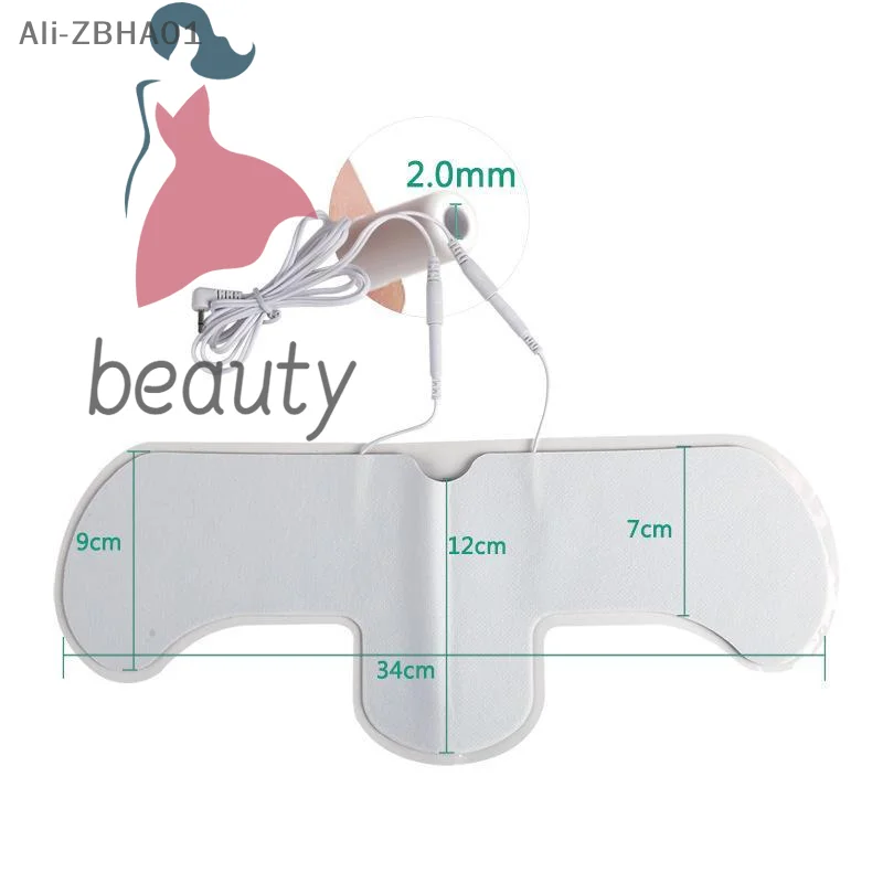 Soft Conductive Electrode Sheets Non-Irritating Massage Pads for Acupuncture Massager Pain Relief Travel Office Relaxation