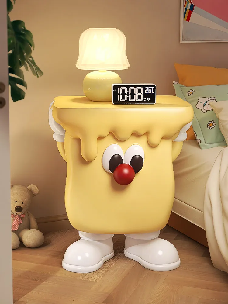 Home Furniture Creative Animal Statues Nightstand Floor Decor Living Room Sofa Corner Table Children's Bedroom Cute Storage Rack