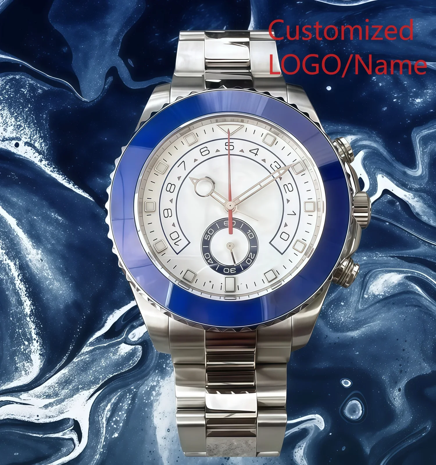 A186. Montre de luxe sport pour homme à remontage automatique 44 mm Store 2026 avec caractéristiques lumineuses accrocheuses – Montres personnalisées