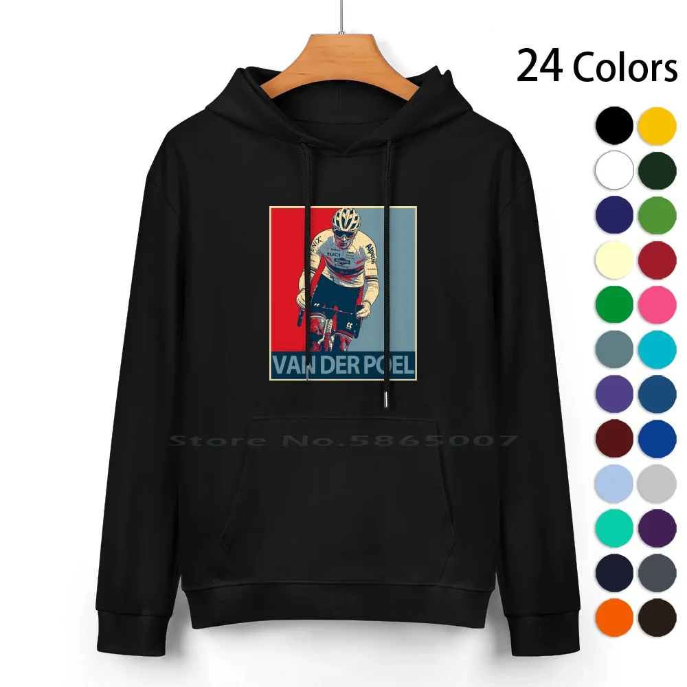 Mathieu Van Der Poel Pure Cotton Hoodie Sweater 24 Colors Mathieu Van Der Poel Dutch Cyclist Rider Mountain Bike Racing Bicycle