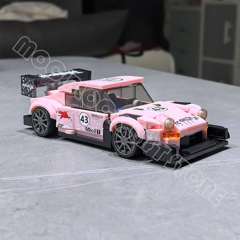 MOCBRICK High-Tech Speed Champion PorSSCC-e Hypercar Model JD054 Eight Grid Racing Car Building Block Brick Children Toys Gifts