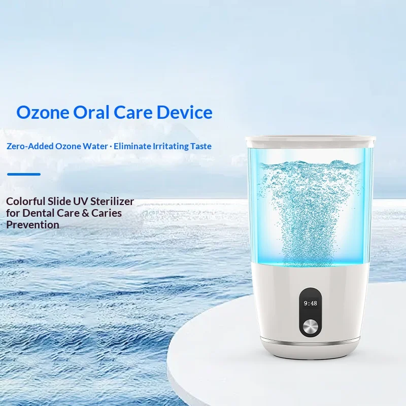 Smart Multi-Mode Oral Care Device - Cordless Waterproof Design with Long Battery Life for Home Use
