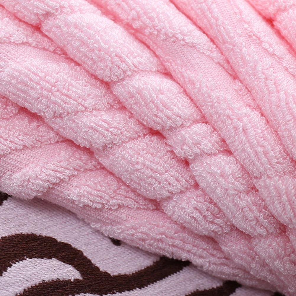 

Bamboo Fiber Bath Towel 34X76Cm Dry Skin-Friendly Towel For Bath Spa Beach Pattern Super Absorbent